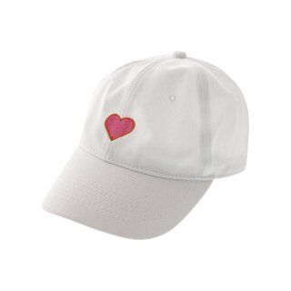 ZWILLINGSHERZ Cap "Heart" - Weiß