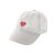 ZWILLINGSHERZ Cap "Heart" - Weiß