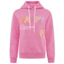 ZWILLINGSHERZ Hoodie "Happy Smiley" - Pink L