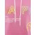 ZWILLINGSHERZ Hoodie "Happy Smiley" - Pink L