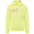 ZWILLINGSHERZ Hoodie "Happy Smiley" - Lime M