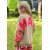 MISS GOODLIFE - Roundneck Double NAMASTÉ Strass - Sand/Neonpink XS / 34