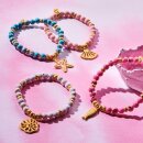 biba Armband Naturstein - Türkis