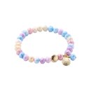 biba Armband Crystal mit goldfarbenem Anhänger - Multi