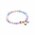 biba Armband Crystal mit goldfarbenem Anhänger - Multi