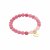 biba Armband Naturstein - Pink