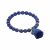 biba Armband Naturstein mit Quaste - Dunkelblau