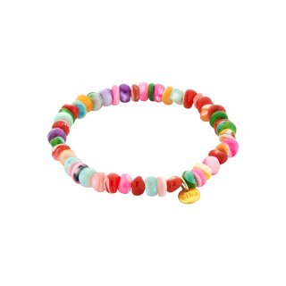 biba Armband Naturstein - Bunt
