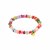 biba Armband Naturstein - Bunt