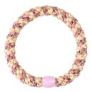 KKNEKKI Haargummi - Mix Oldpink Yellow Glitter