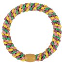KKNEKKI Haargummi - Mix Green Yellow Pink Glitter