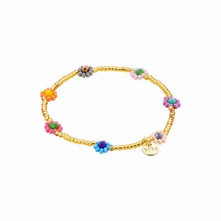 biba Armband Flower Power - Bunt