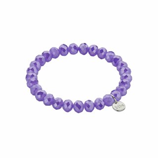 biba Armband Crystal lila 8 mm