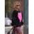 MISS GOODLIFE - Roundneck Big Heart - black M / 38