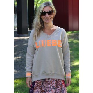 MISS GOODLIFE - V-NEck L(i)ebe - Sand