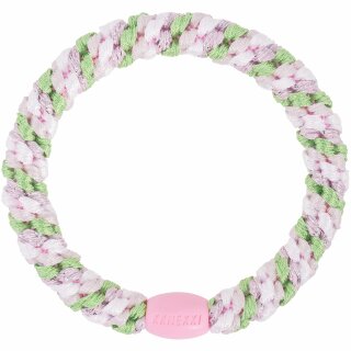 KKNEKKI Haargummi - Mix Grass Green Pink Glitter