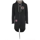 ZWILLINGSHERZ Hoodiemantel "Wild Strong Free" -...