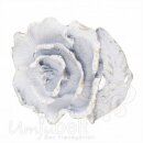 Gürtelschnalle ROSE WHITE