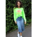 MISS GOODLIFE Jeansrock Golden Button