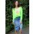 MISS GOODLIFE Jeansrock Golden Button