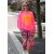 MISS GOODLIFE - Roundneck Big Heart - Neonpink S / 36