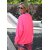 MISS GOODLIFE - Roundneck Big Heart - Neonpink S / 36