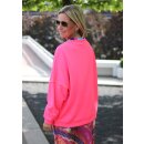 MISS GOODLIFE - Roundneck Big Heart - Neonpink XL / 44