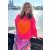 MISS GOODLIFE - Roundneck Big Heart - Neonpink XL / 44