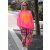 MISS GOODLIFE - Roundneck Big Heart - Neonpink XL / 44