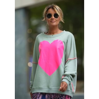 MISS GOODLIFE - Roundneck Big Heart - Almond