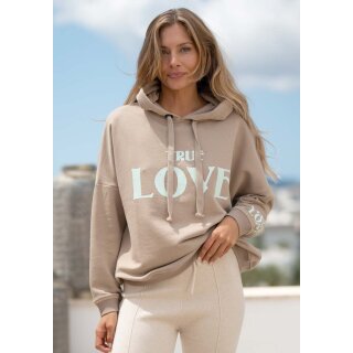 MISS GOODLIFE - Hoodie True Love - Sand XS / 34