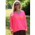 MISS GOODLIFE - V-NEck L(i)ebe Hearts - Neonpink