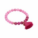 biba Armband Naturstein - Pink