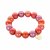 biba Armband aus magisch schimmernden Perlen 14 mm - Mix Rosa