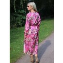 MISS GOODLIFE Dress Pink Leo Midi