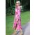 MISS GOODLIFE Dress Pink Leo Midi
