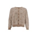 BLACK COLOUR Knit Cardigan "Hiya" - Beige/Gold