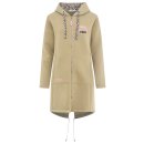 ZWILLINGSHERZ Hoodiemantel WILD AND FREE - Khaki