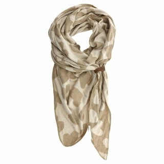 Dreiecksschal LUNA - Beige