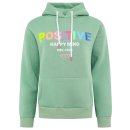 ZWILLINGSHERZ Hoodie "Positive" - Salbei M
