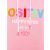 ZWILLINGSHERZ Hoodie "Positive" - Rosa XL