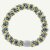 KKNEKKI Haargummi - Bluegrey Beige Glitter