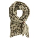Dreiecksschal NINA - Leopard Olive
