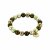 biba Armband aus magisch schimmernden Perlen 10 mm - Grün