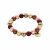 biba Armband aus magisch schimmernden Perlen 10 mm