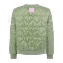ZWILLINGSHERZ Bomberjacke "Be Happy" - Khaki S