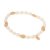 biba Armband PERLEN mit MUSCHEL gold matt