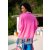 MISS GOODLIFE - Roundneck Namasté Leo - Flash Rose XL / 44
