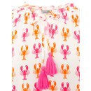 ZWILLINGSHERZ Bluse "Lobster Zweifarbig"