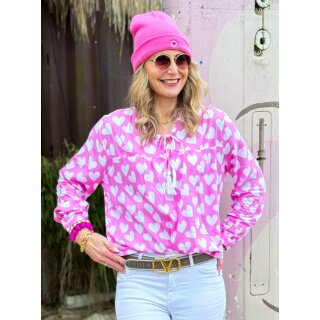 ZWILLINGSHERZ Bluse "Herz Classic" - Rosa